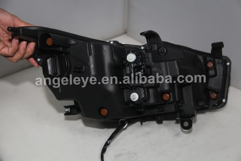 Full led headlight For NISSAN Infiniti q50L Black Housing LD