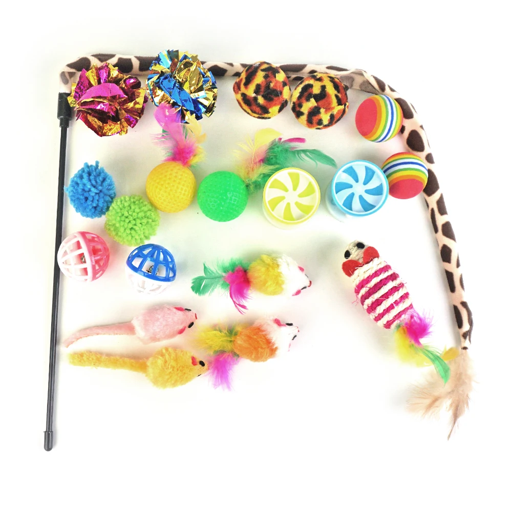 

Eco Friendly Non-toxic Safe Durable pet interactive toy set