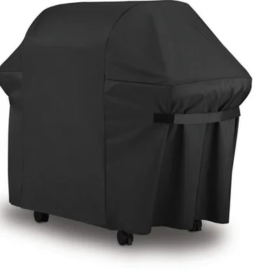 

cross border 600D OXFORD popular BBQ Cover outdoor barbecue stove cover furniture cover, Black