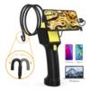 2019 newest 360 degree steering in two way directions 720P 80cm 8mm hard cable USB interface direct connection endoscope camera