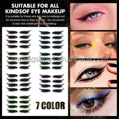 

Reusable Eyeliner And Eyelash Stickers