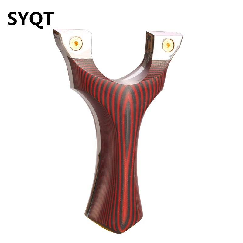 

Titanium Steel Clip Tiangang Slingshot Quick Clip G10 Flat Rubber Band Slingshot Outdoor Sports High Precision Hunting Slingshot