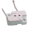 MR16 G4 G5.3 square Porcelain Lamp Holder with wire