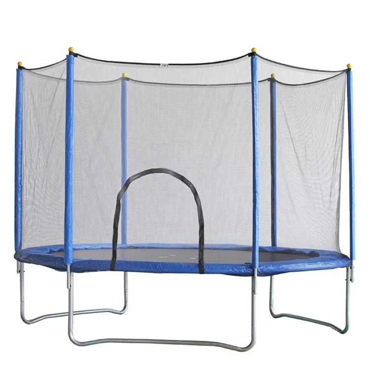 

6ft 8ft 10ft 12ft 14ft 16ft fitness large outdoor trampoline with safety net on sale, Customized color