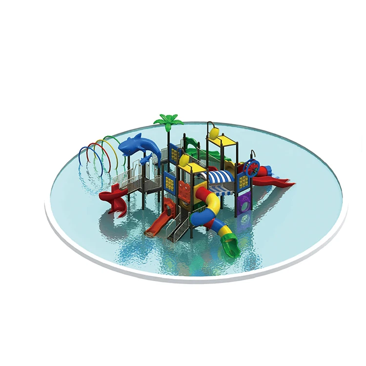 

backyard playground and water slide for kids sale yard fiberglass material sections adult household with pool park equ JMQ18166B, As your need