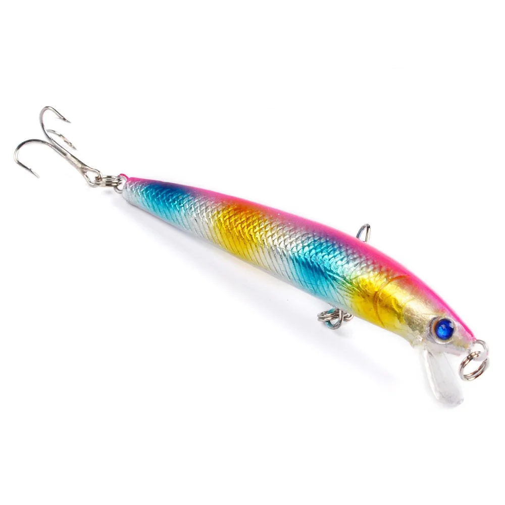 

custom hard floating wobbler oem minnow lure fishing lure, Various color