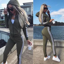 Brand new love&roses top women sweatsuit set tracksuit one piece jumpsuit with high quality