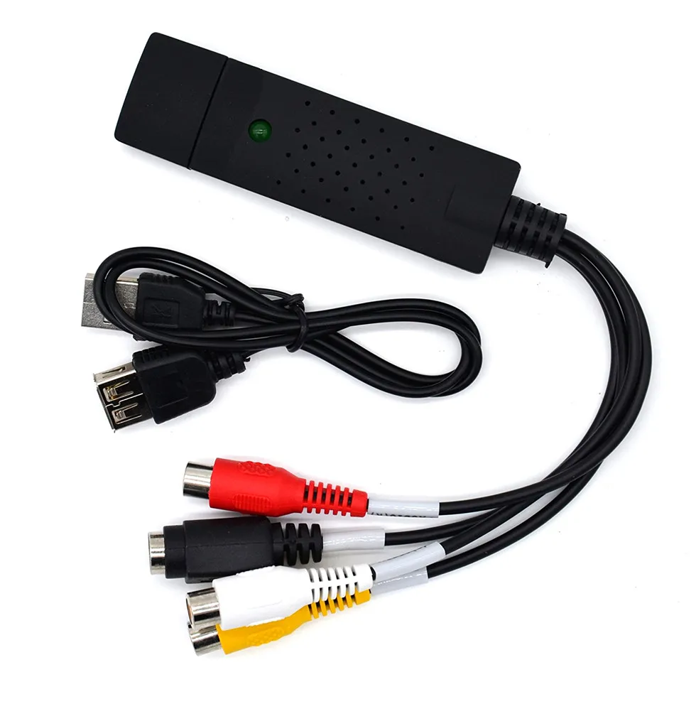 
USB 2.0 DC60 Tv dvd to vhs Converter video Capture adapter card Audio AV for vista win8 win7 XP Fast VER 008 007S 