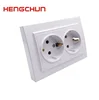 Wenzhou electric wall socket german socket shucko socket 110v K-08