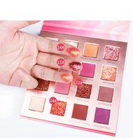 

Beauty Makeup Private Label 16 Color Luxury High Pigment Shimmer Matte Shimmer Eyeshadow Palette