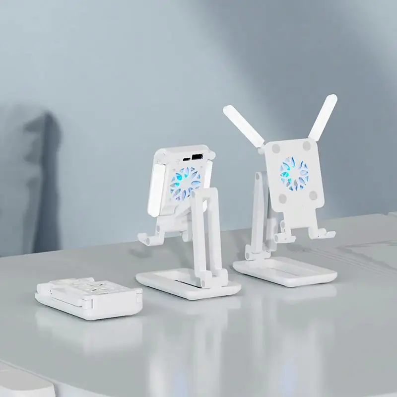 

Folding tablet holder REKmv desktop mobile phone holder, Black blue white green pink