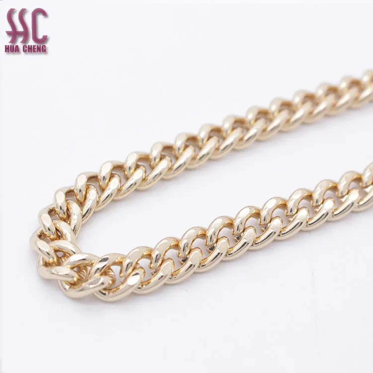 

Wholesale accessories handbag lightgold purse metal chain bag chain