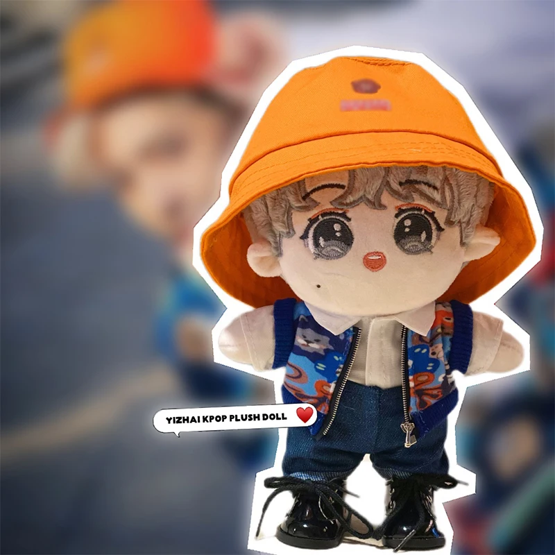 

Custom korean idol kpop doll game plush doll custom anime plush doll with detachable accessories