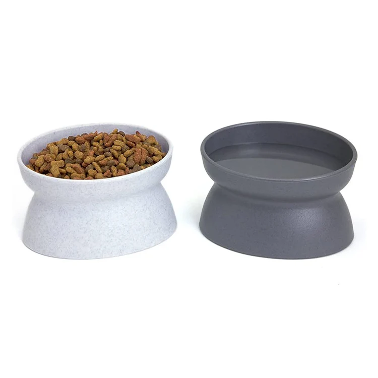 

Wholesale Eco-Friendly New Naturally Degradable Pet Bowls Pure Color Cheap Dog Bowl