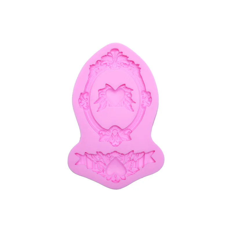 

DIY Lace Border Cake Decoration Silicone Fondant Mold for Baking Pastry Cake Tools Bakeware Mould Making 3d Crafts Molds
