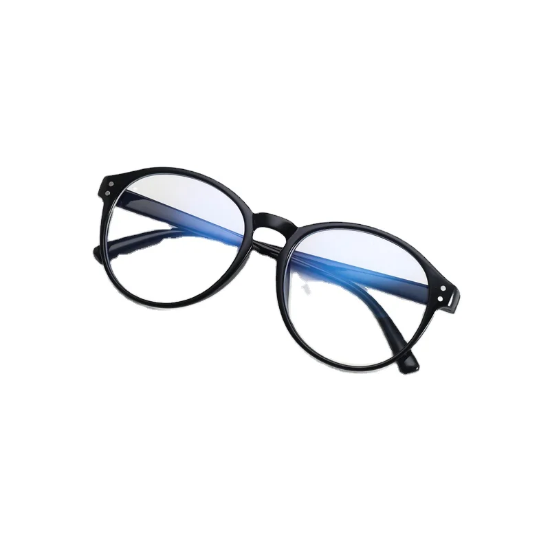 

RENNES [RTS] Wholesale Korea PC round frame radiation protection glasses transparent glasses, Customize color