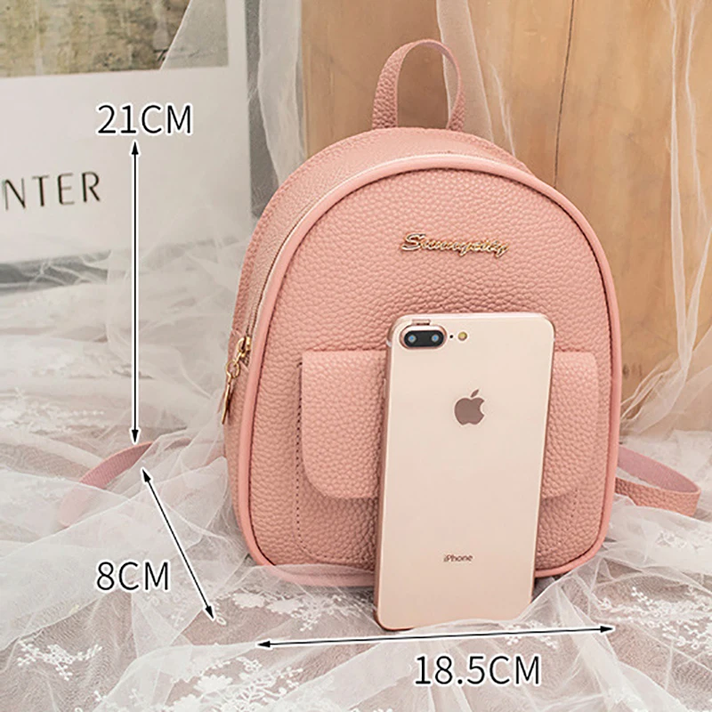 
PU Leather Backpack Women Female Shoulder Bag Women Backpacks Fashion Leather Backpack Women 