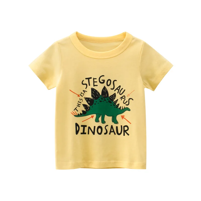 

China Manufacturer Wholesale Summer Kid Clothes 100% Cotton Short Sleeve Baby Boys T-Shirt, Picture shows