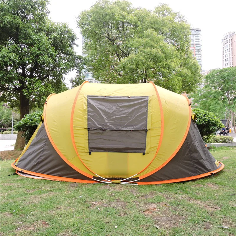 

High Quality 3-4 Person Quick Open Waterproof Pop Up outdoor tent in stock