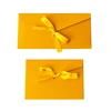Custom Printed Retro Western Creative Wedding Color Bow Business Invitation Envelope
