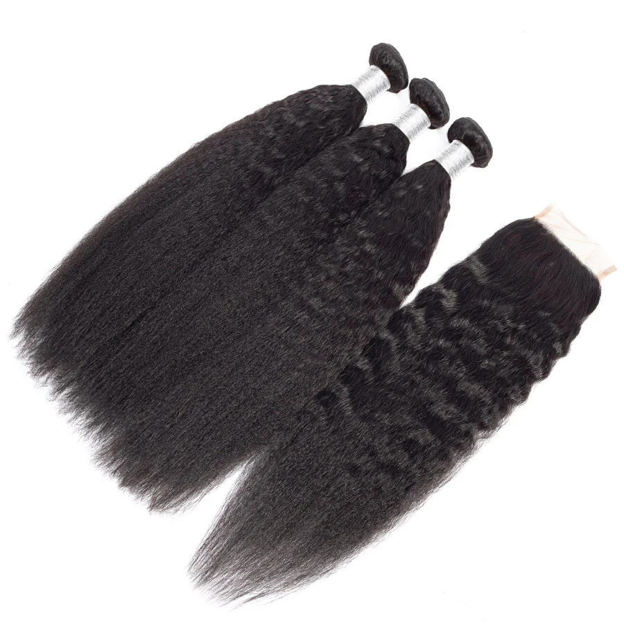 

5X5 7X7 2X4 Cuticle Algined Net Grade 10 A Hd Indian Packet 3 Bundles Weavon With Closure Frontale Bra Yaki Straight