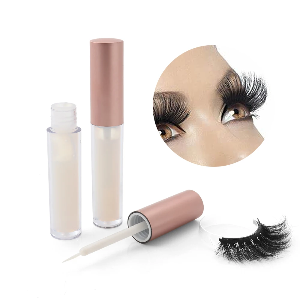 

Hot sale Dry Fast Transparent Super Strong Hold Stickiness Eyelash Adhesive Eyelash Extension Glue False Eyelash Glue, Black white clear