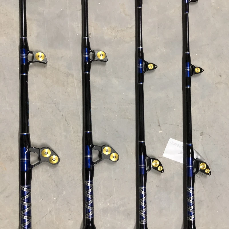 80 Lbs Slow Jigging Rod 7 Ft.fishing Rod Jigging Custom Roller Guides