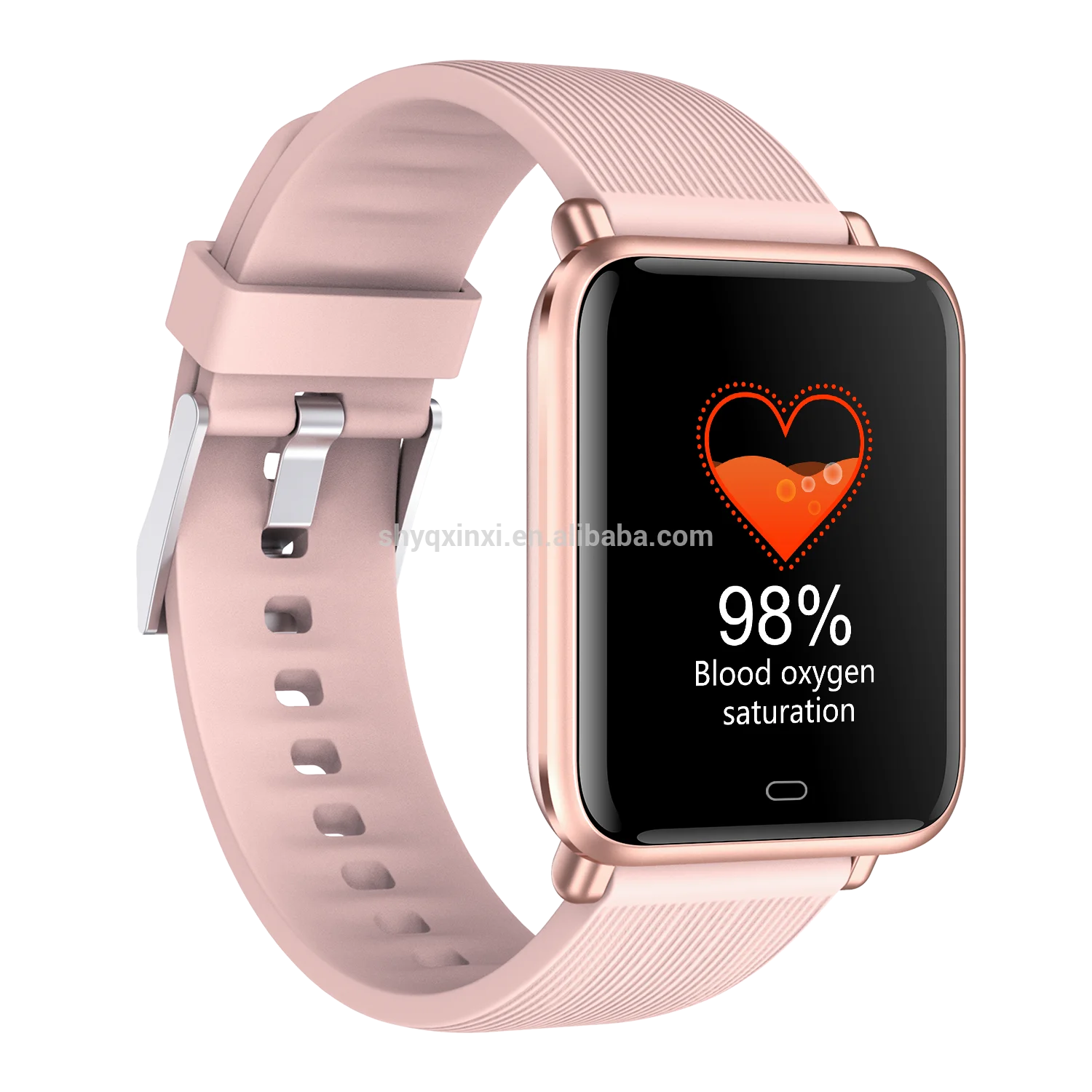 

Smart Watch realme Heart rate sports modes body temperature monitor hw22 smart watch seri 6, As show