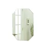 Illuminated beveled wall mirror