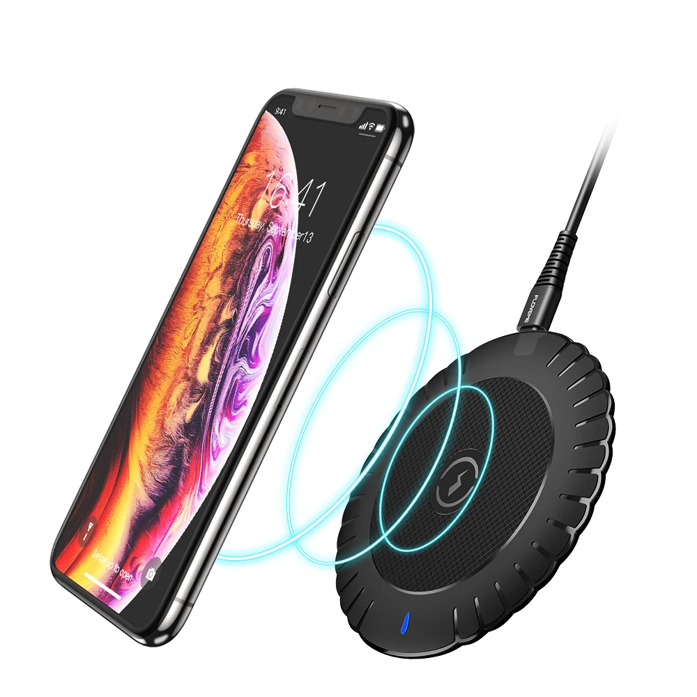 

Free Shipping 1 Sample OK universal 10w QI Wireless Charger for Samsung for iphone for HUAWEI Mobile Phone Wireless Charge