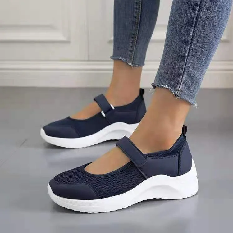 

2021 autumn latest high quality breathable thick sole fashion sneakers red women's casual shoes