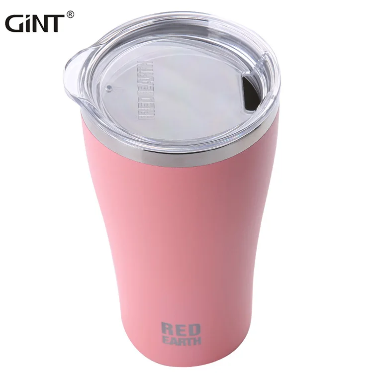 

factory products 316 SS personalized mug powder coating 520ml coffee cup steel tumbler with tritan lid water bottle