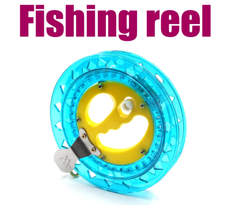 Super Hard ABS 18CM Fishing Reel for Big Fish Grip Hand Wheel Kite String  Line Fishing Tackles and Accessories