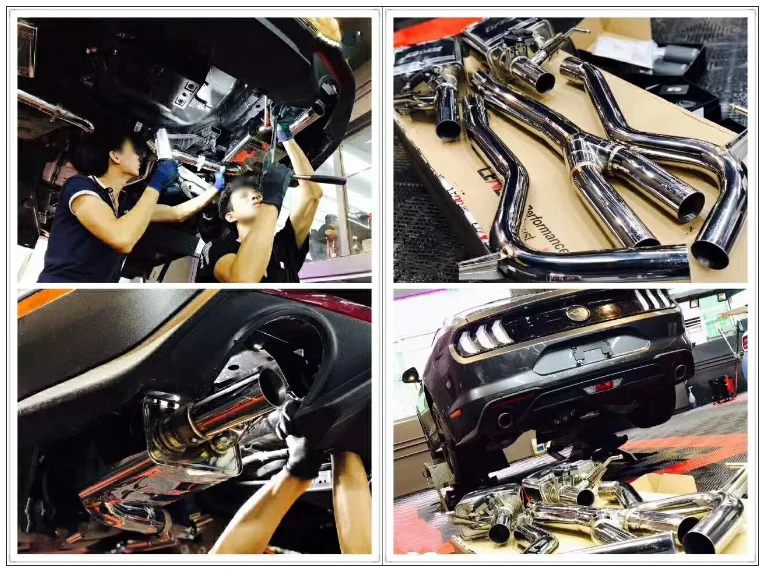 amg exhaust tips