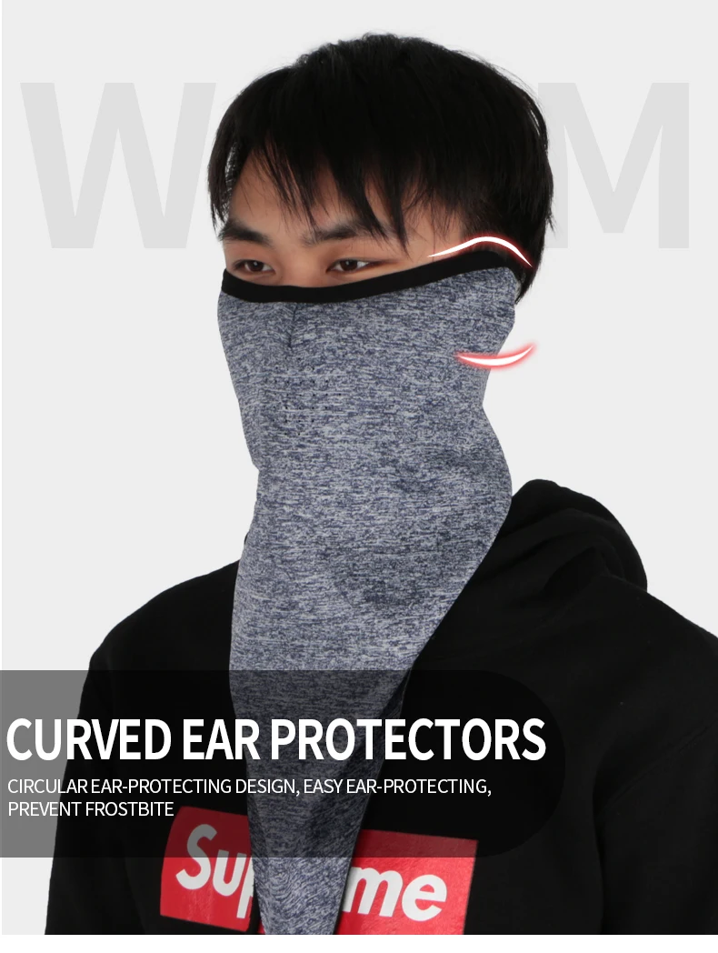 Winter Warmer Windproof Driving Outdoor Cycling Keep Warmer face mask Neck Warmer Gaiter  Polar Fleece Ski Face Mask Cover for