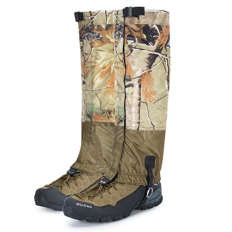 

Outdoor Sports Leg Covers Scratch Resistant Camouflage Leggings Camping Waterproof Hiking Leg Covers