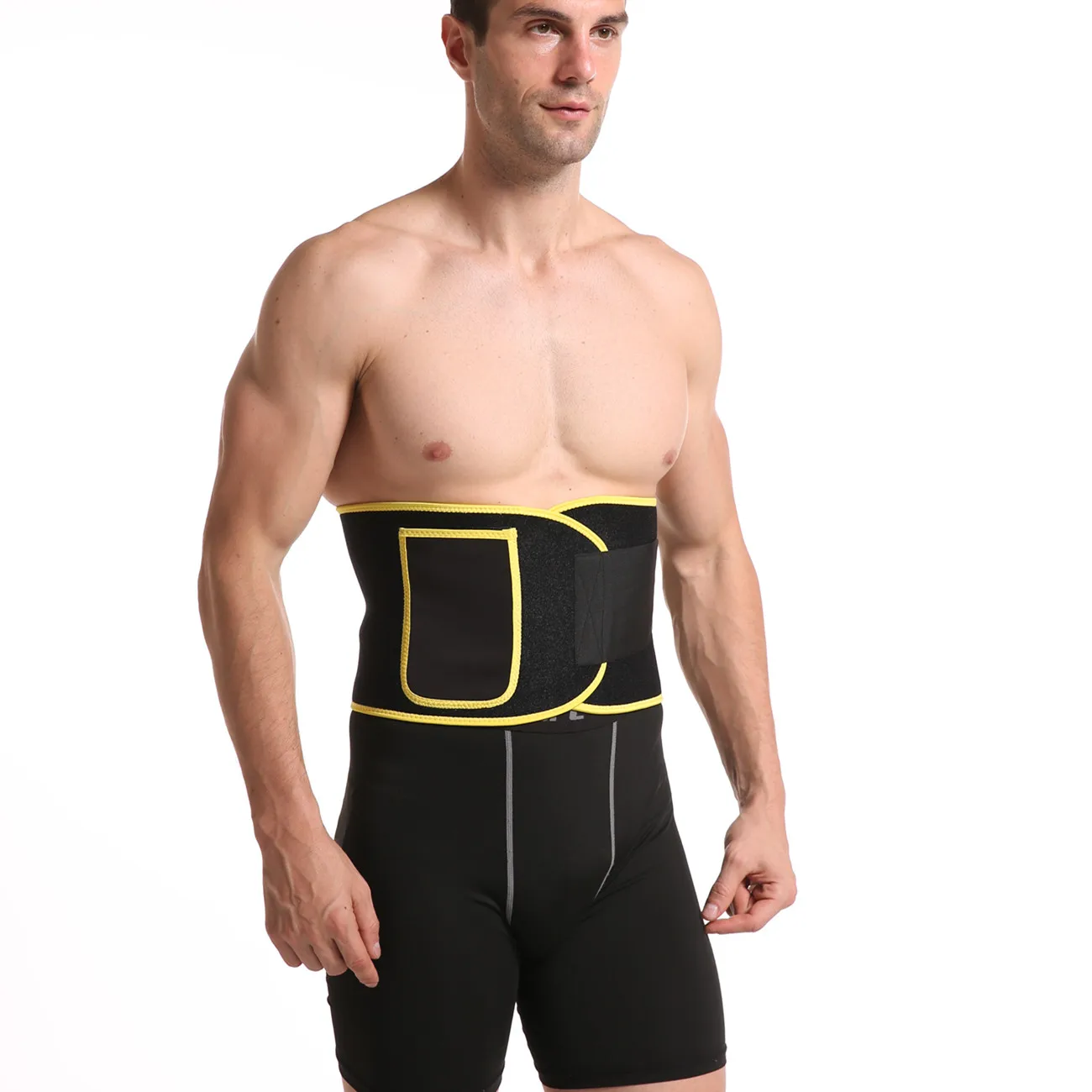 

Thermal Sauna Tummy Stomach Abdominal Adjustable Neoprene Waist Shaper Trimmer, Color can be customized