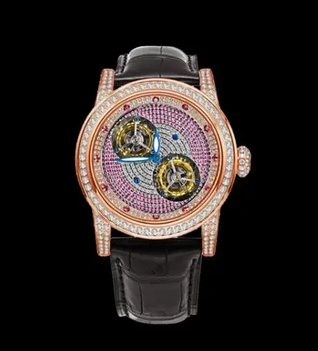 

Jingzhanyi gold watch factory manufacturing 18K white gold inlaid diamond watch, Brand watch manufacturing, Watch customization
