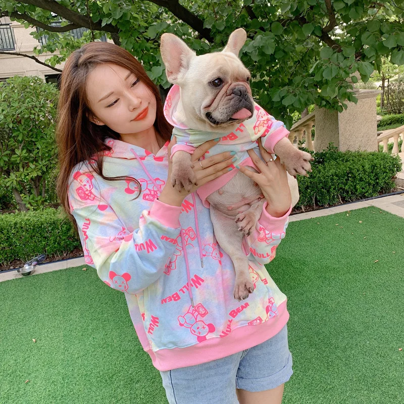 Designer Dog Clothes Wholesale Spring&autumn New Cat Pet Hooded Tie-dye Sweater Korean Dog Two-legged Clothes - Buy Pet Hooded Clothes,Wholesale Knitted Cardigan Pet Clothes Korea,Designer Dog Clothes Wholesale Pet Clothes Tie-dye Sweater Korea Product on Alibaba.com