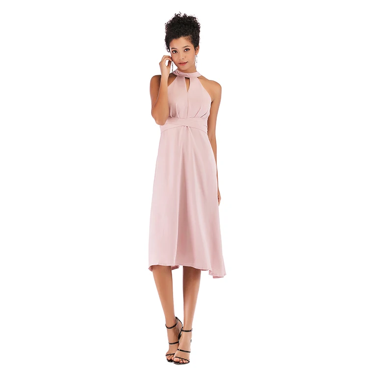 

2020 Casual Mature Woman Sexy Mini Long Summer Ladies Slip Dress