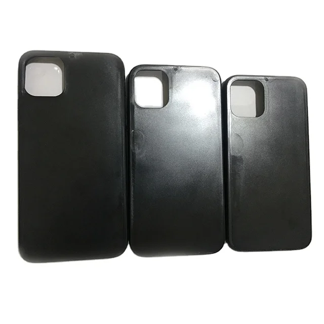 

Applicable to many models for Apple&Samsung 2-in-1 frosted edge grooved material housing, Black