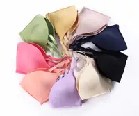 

Japanese order cotton gathered wireless colorful student underwear bra