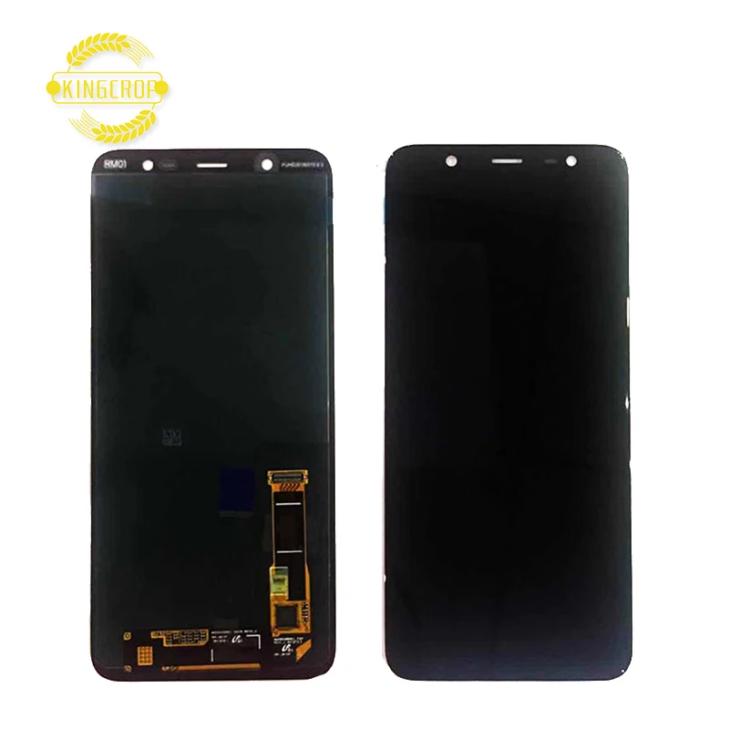 

New Model AMOLED LCD For Samsung Mobile Phones Touch screen for Samsung Galaxy J810 J8 2018 LCD display, Black