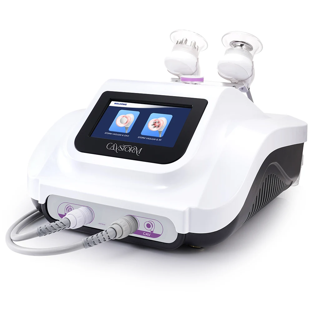 

CaVstorm 40K Ultrasonic Storm Vacuum RF Cavitation 3.0 Body Slimming Machine Spa Lower Price