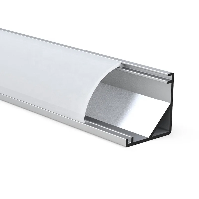 For Cabinet Corner Lighting 16MM Wide Surface Mounted Strip Aluminum Extrusion Led Profile//