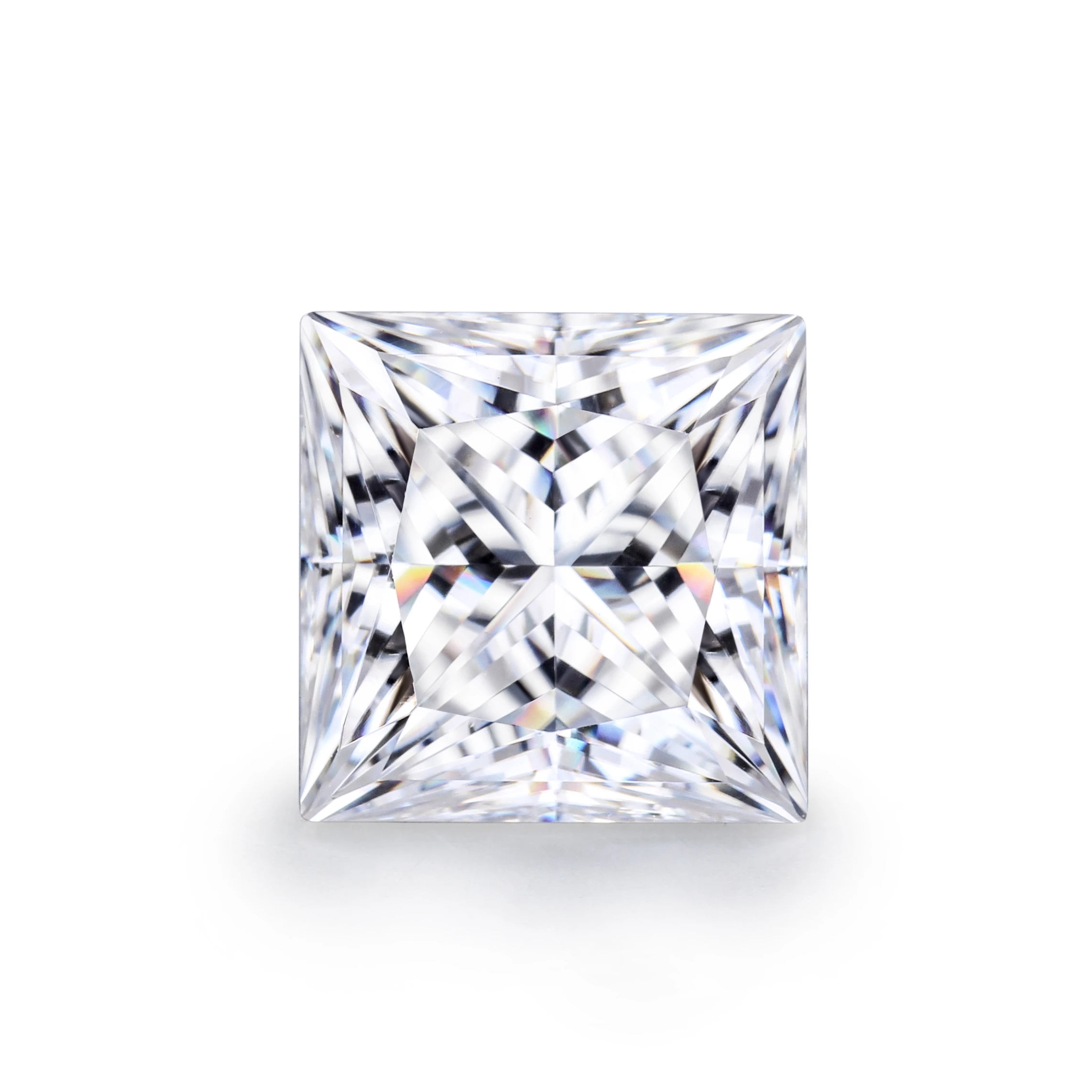 

Starsgem princess cut moissanite loose gemstones DEF color synthetic moissanite gemstone