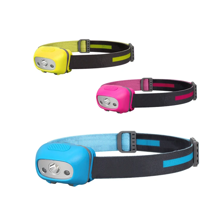 Portable super bright LED camping headlamp