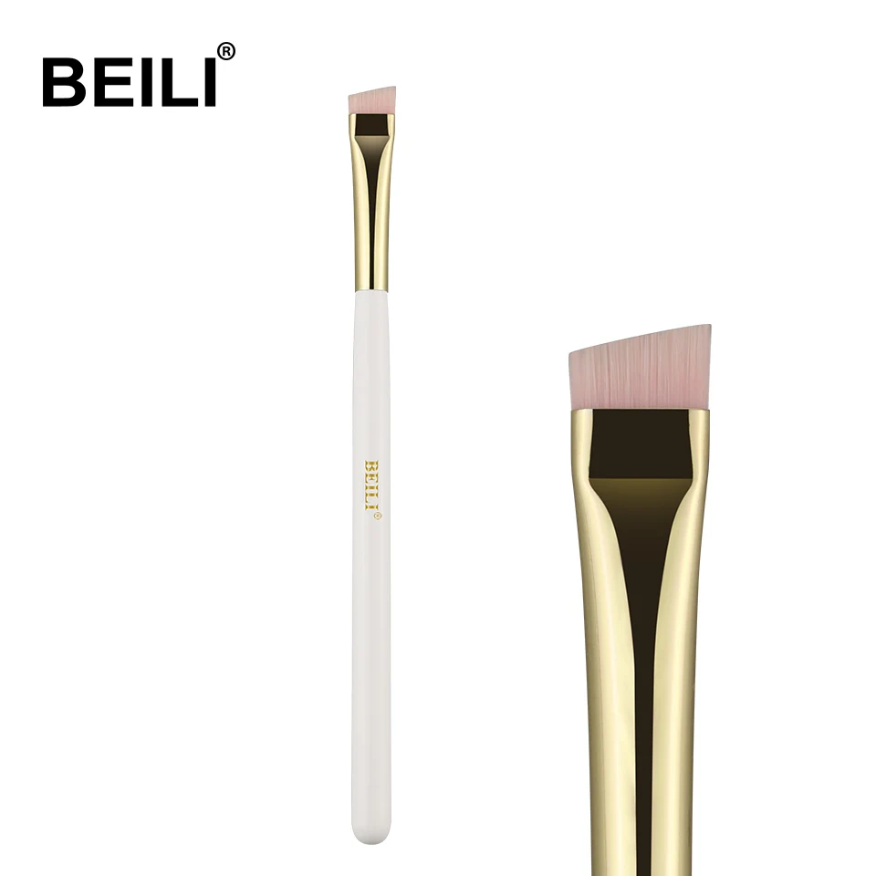 BEILI Free Logo Eye Shadow Brush Set single makeup brush Private Label 7pcs Horse Hair Makeup Tools Eye Makeup Brushes