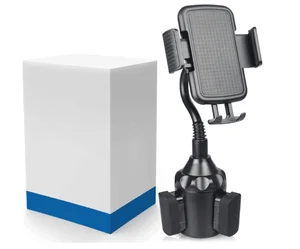 Logo Print Windshield Dashboard Car Phone Mount Holder Cradle Car Suction Cup Mount for Smartphones