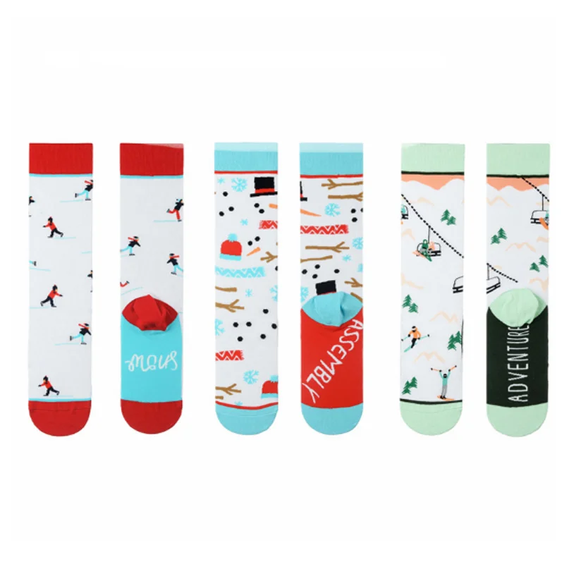 

As present gift wholesale men or women Christmas socks cartoon socks